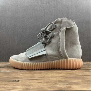 Adidas Yeezy Boost 750 Light Grey Glow In the Dark Sneakers